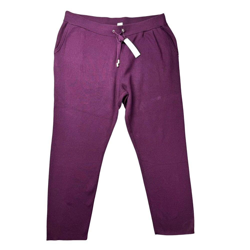Chico's Zenergy Pants Women's 3R Extra Large Cashmere Ankle Straight Leg NWT